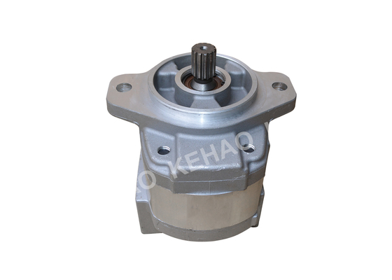 La pompe à engrenages en aluminium hydraulique 705-11-34100 pour le chargeur troque la couleur argentée