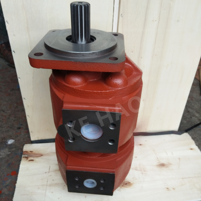 CBZ doublent la pompe à engrenages originale compacte rouge de cannelure de couverture de place de pompe pour machiner les machines et le véhicule