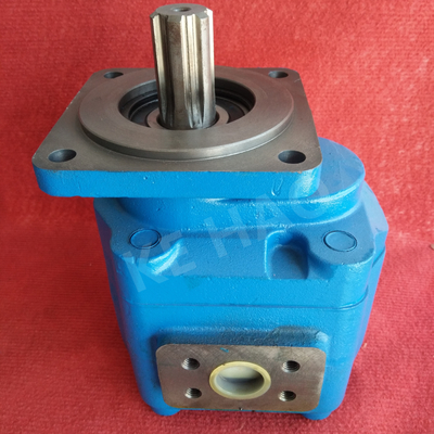 Pompe à engrenages de chargeur de structure simple avec la taille adaptée aux besoins du client par douille de flottement d'axe