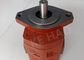 Pompe à engrenages hydraulique colorée, résistance de feu de pompe hydraulique de chargeur de Wagner