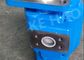 Pompe à engrenages bleue de chargeur de cannelure carrée de couverture pour machiner les machines et le véhicule