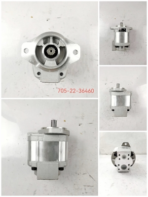 705-22-36460 Pompe à engrenages hydrauliques pour les excavatrices Komatsu PC75-1 PC75R-2 PW75R-2
