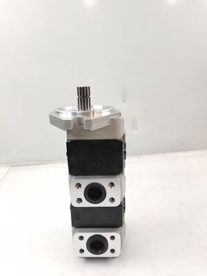 Qualité  For Excavators Gear Pump Hydraulic Pump Double Pump CBHZLA-F36+F25-A2F1Φ13L Cast Iron and Aluminum alloy Oil Transfer Pump Hydraulic Parts One Year Warranty Usine