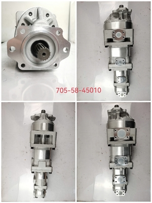 705-58-45010 pompe à engrenages Komatsu chargeur de pompe WA250-5 WA250-6 WA250PZ-6 WA320-5