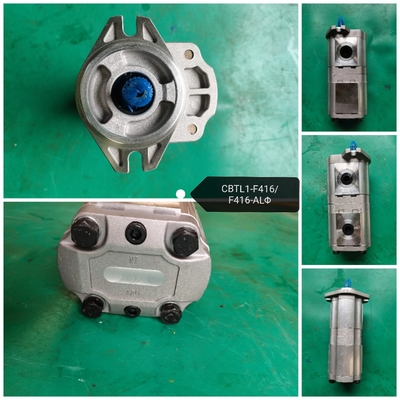 CBTL1-F416F416-ALΦ Pompe à engrenages en aluminium de la série CBT pour camions à décharges / fourchettes / grues
