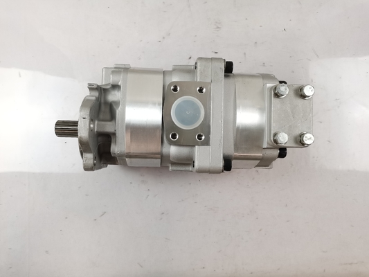 La pompe à engrenages hydrauliques KOMATSU LOADER 705-56-34100 SAR3-80+63-WA420-1C