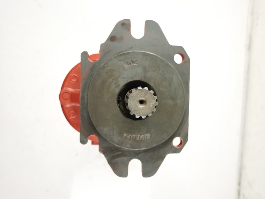 La pompe à engrenages hydrauliques KYB51100+KFR32L Komatsu GD605A GD655A WA100 WA100SS