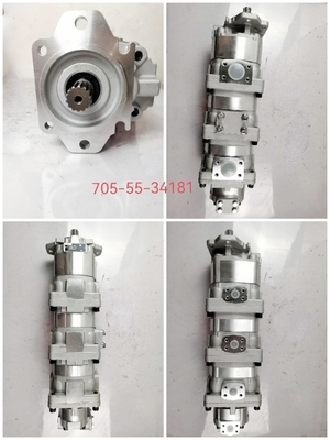 705-55-34181 Pompe hydraulique pour Komatsu WA350-3A-S WA380-3 WA350-3-X WA350-3A WA350-3-H WA350-3A-SN