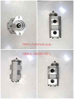 2-Stage G1-1/4 Hydraulic Gear Pump with 16-21 MPa Pressure Range for Heavy Machines