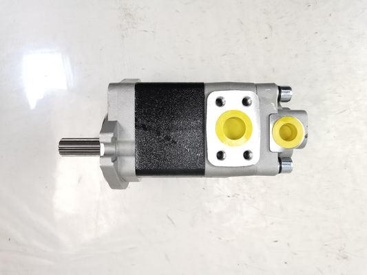 Pompe à engrenages à maillage externe moyenne et haute pression SYHYK-F60+F08-A1TΦL Pompe hydraulique Pièces de rechange de remplacement pour Komatsu Kawasaki utilisées dans les machines lourdes