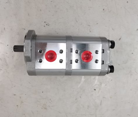 16+16 10T L Bride-1 Pompe hydraulique Alliages d'acier et d'aluminium 160kPa-250kPa Pompe à engrenages à engrenage externe à moyenne et haute pression Pompe hydraulique Machines lourdes