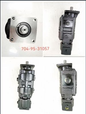 Pompe à engrenages à maillage externe moyenne et haute pression 704-95-31057 Pompe hydraulique Pièces de rechange pour Komatsu Kawasaki utilisées dans les machines lourdes