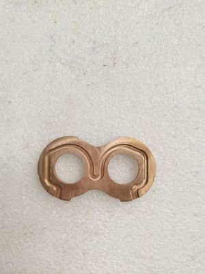 Plaque de poussée Pompe à engrenages hydraulique Pièces de rechange Panneau latéral pour pompe à huile Komatsu Kawasaki Accessoires Pièces d'étanchéité pour pompe à engrenages