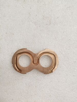 Plaque de poussée Pompe à engrenages hydraulique Pièces de rechange Panneau latéral pour pompe à huile Komatsu Kawasaki Accessoires Pièces d'étanchéité pour pompe à engrenages