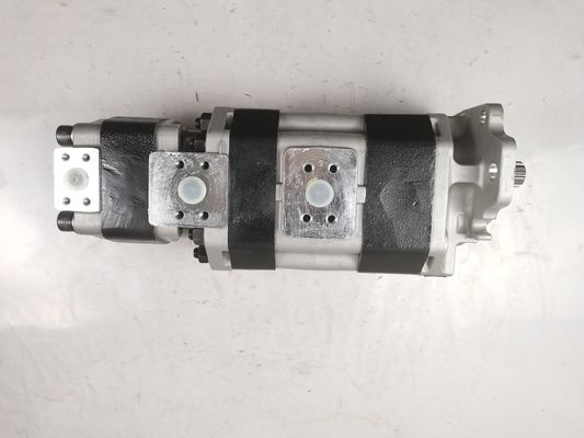 Pour Kawasaki 44093-60971 Pompe à engrenages hydraulique Pompe triple comprenant 44093-60970 44093-609701 Machines de construction