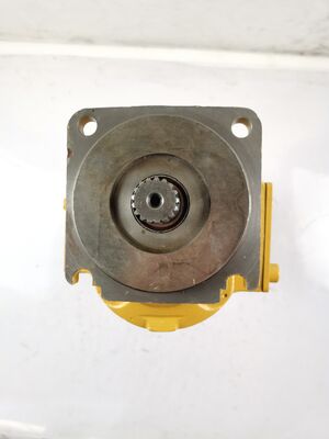 Pompes à engrenages hydrauliques CBGJ2051+2051+2051 17T L Alliages d'aluminium et ions Matériaux de couleur jaune Pompe à huile hydraulique pour machines de construction