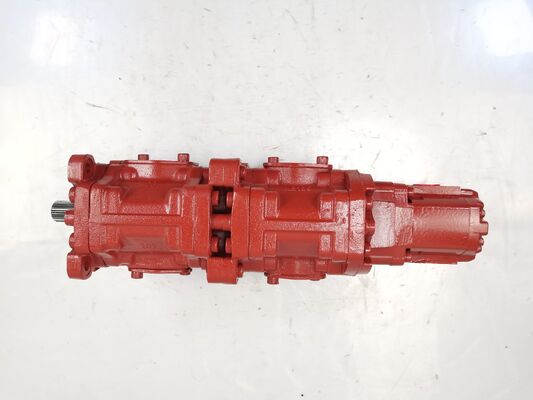 Pompes à engrenages hydrauliques de la série NABCO NABCO-15TLC-4 ((56+50-A1-12) Matériaux en alliage d'aluminium et en ions Pompes à huile hydraulique pour excavatrice