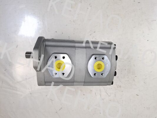 Pompe à engrenages hydraulique 2P33+18AR Haute qualité Matériaux en alliage de fer et d'aluminium Gamme pour machines de construction Fourniture d'usine Pièces de rechange hydrauliques