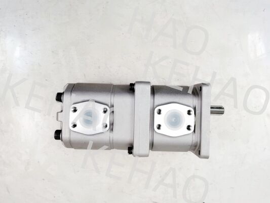 Pompes à engrenages hydrauliques Pompes à engrenages pour machines lourdes Pompes à huile pour appareils de direction et de puissance Numéro de pièce 704-56-11101 Alliage d'aluminium