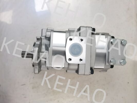 Pompe à engrenages hydraulique pour machinerie lourde 705-52-30A70 en alliage d'aluminium conçue pour l'alimentation hydraulique et le transfert de fluide des équipements de construction