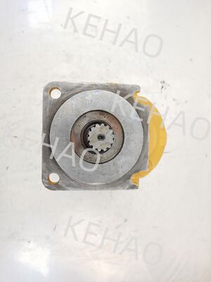 702D-100+1015-21.6 R 14T pompe à bulldozer / fonte jaune pompes à engrenages hydrauliques argent jaune couleur taux de débit 200