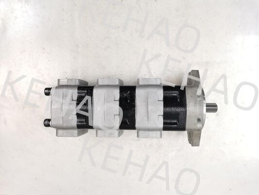 Pompes à engrenages hydrauliques de haute qualité CBKSL2-G25+G16+G16-A1T11Φ13L Pompes à engrenages personnalisables OEM en acier inoxydable Garantie d'un an