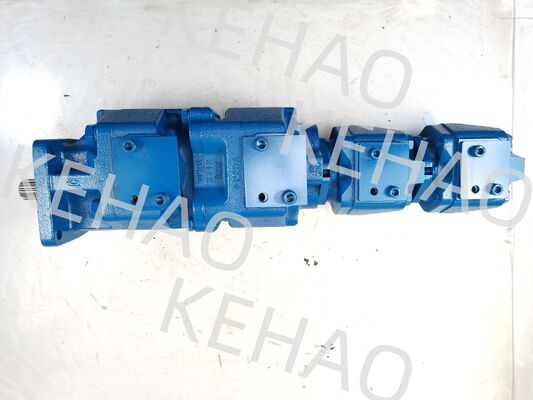 GXP10-100+90+40+35L pompe à engrenages hydrauliques pour l'Amérique Parker GXP10 GXP1 GXP0 GXPP série GXP2 Matériau en alliage d'aluminium Garantie d'un an