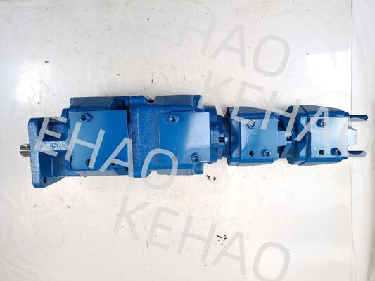 Pompe à engrenages hydraulique GXP10-100+90+40+35R pour Amérique Parker GXP10-100+90+40+35L Matériau en alliage d'aluminium Garantie d'un an