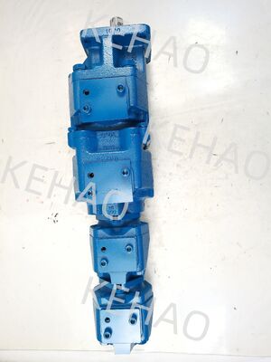 Pompe à engrenages hydraulique GXP10-100+90+40+35R pour Amérique Parker GXP10-100+90+40+35L Matériau en alliage d'aluminium Garantie d'un an