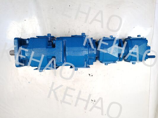 Pompe à engrenages hydraulique GXP10-100+90+40+35R pour Amérique Parker GXP10-100+90+40+35L Matériau en alliage d'aluminium Garantie d'un an