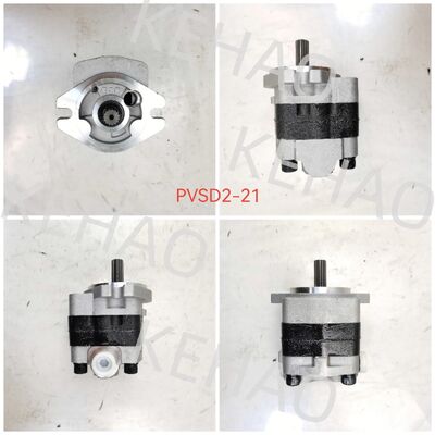 PVSD2-21 pompe à engrenages hydrauliques matériaux en alliage de fer et d'aluminium gamme pour les machines de construction fourniture d'usine pièces hydrauliques personnaliser