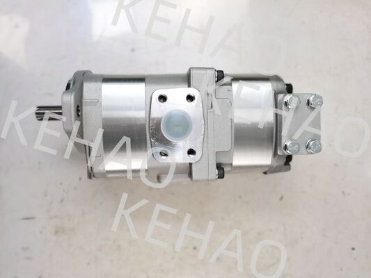 WA250+50-50CCL/WA150+50-28CCL Hydraulic Gear Pump Aluminum Alloy Middle pressure external meshing gear Pump Replacement