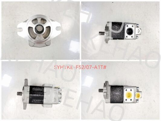Pour pompe à huile de qualité industrielle Kawasaki SYHYKE-F52+F07-A1TΦ Utilisée dans les machines de construction, approvisionnement d'usine de pompe à engrenages hydraulique