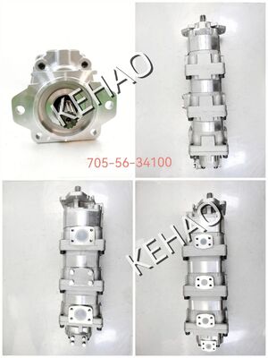 Pour WA420-1C/542 Komatsu Machinery pompe à engrenages 705-56-34100/ SAR 80+63+50+12 engrenage hydraulique 3 étapes