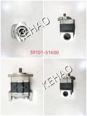 Personnaliser 59101-51K00 pompe à engrenages hydrauliques haute pression huile d'engrenage de qualité industrielle remplacement hydraulique pour équipement de construction