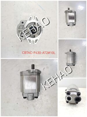 Pompe à engrenages hydrauliques Komatsu CBTAC-F430-AT2 en alliage de fer et d'aluminium avec une puissance de 11 kW et une pression de 160 kg à 250 kg pour les applications industrielles