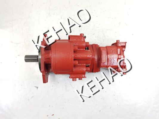 Pompe à engrenages hydraulique KYB personnalisée KYB5171+KFR4-17L Taille (53MM+47MM) Grade industriel Huile hydraulique de remplacement Fourniture d'usine