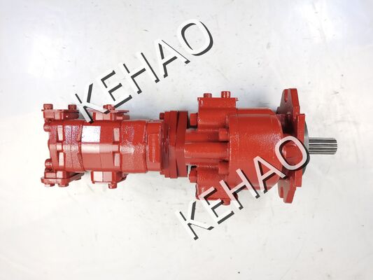 Pompe à engrenages hydraulique KYB KYB5171-KRP22-32+19 pour excavatrice, matériau en alliage, dispositif de direction, pompe à engrenages avec garantie d'un an, pompe à débit variable