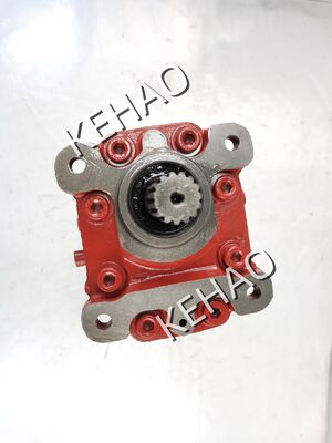 Pompe à engrenages hydraulique NABCO Pompe à engrenages NABCO-15TLC-4(56+50-A1-12) en alliage de fer et d'aluminium de qualité industrielle Remplacement de pompe à huile à engrenages pour excavatrices et engins lourds