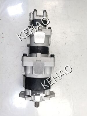 Pompe à engrenages hydraulique personnalisée SAL3-80+(2)32+(1)18, qualité industrielle haute vitesse, huile hydraulique de remplacement pour équipements lourds Kawasaki