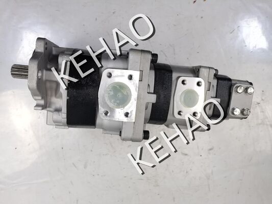 Pompe à engrenages hydraulique personnalisée SAL3-80+(2)32+(1)18, qualité industrielle haute vitesse, huile hydraulique de remplacement pour équipements lourds Kawasaki
