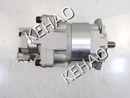 Personnalisez la pompe à engrenages hydraulique SAL80 + 16-16T Remplacement de la pompe hydraulique à huile pour engrenages de qualité industrielle à grande vitesse à 2 étages pour le matériel de construction