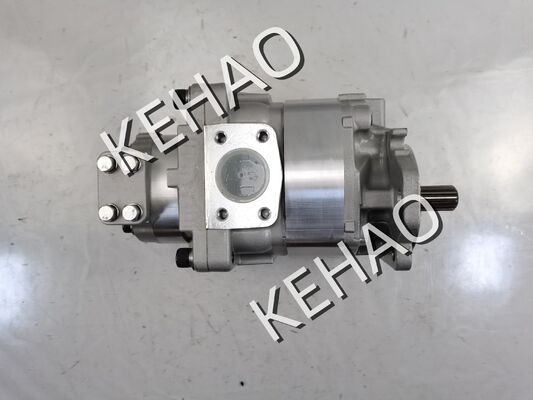 Personnalisez la pompe à engrenages hydraulique SAL80 + 16-16T Remplacement de la pompe hydraulique à huile pour engrenages de qualité industrielle à grande vitesse à 2 étages pour le matériel de construction