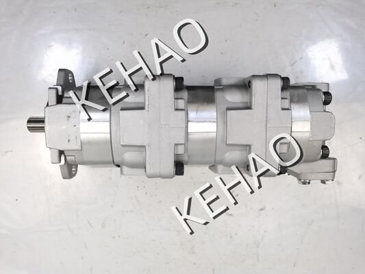 Personnaliser pompe à engrenages hydrauliques SAR3-56+56+25-14T 3 étapes à grande vitesse de qualité industrielle pompe à engrenages hydrauliques SAR1 SAR2 SAR3 Remplacement pour excavatrice