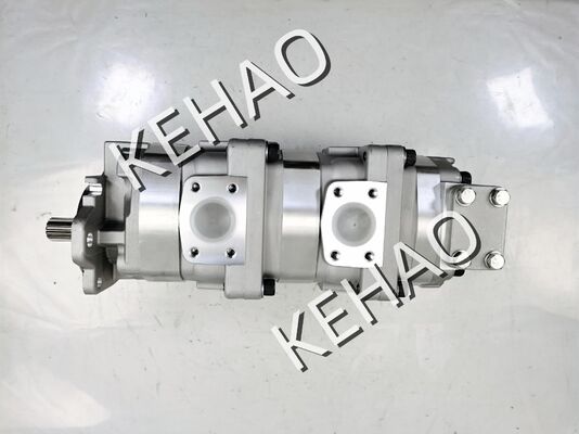 Personnaliser pompe à engrenages hydrauliques SAR3-56+56+25-14T 3 étapes à grande vitesse de qualité industrielle pompe à engrenages hydrauliques SAR1 SAR2 SAR3 Remplacement pour excavatrice