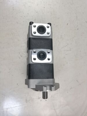 Pompes à engrenages hydrauliques Kawasaki personnalisables CBKL-G40+G32-A1F2ΦL Pompes à engrenages à huile de qualité industrielle Remplacement de chargeur de roue pour équipement de construction