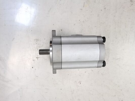 Pompes hydrauliques personnalisées CBT-F432-ALΦ avec 10 arbres à dents à débit élevé de pompe à engrenages à huile de fer moulé pour les équipements lourds de construction