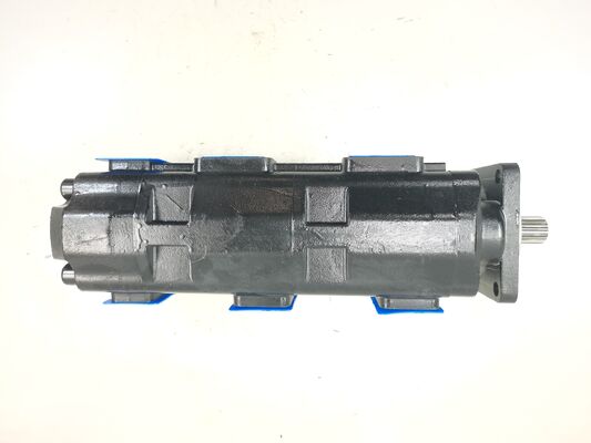 Pompes à engrenages hydrauliques de la série JHP JHP2080+2080+2040 R Matériaux en alliage de fonte et d'aluminium Pompes à transfert d'huile unique OEM ODM Certification Dispositif de direction