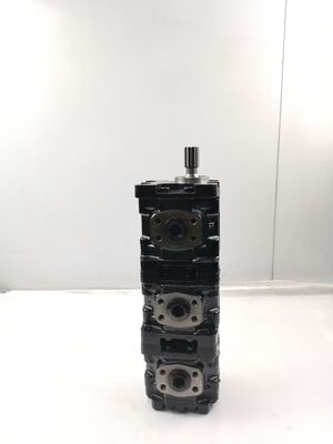 NABCO pompe à engrenages PLS série PHS matériaux en alliage de fer et d'aluminium en fonte pompe triple transfert d'huile pompe à béton garantie d'un an