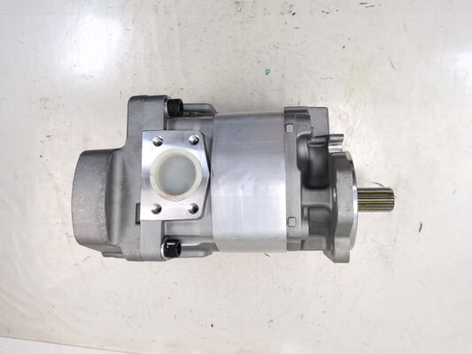 Pompe à engrenages pour chargeuse sur pneus 705-21-41030 Pompe à huile hydraulique en fonte à haut déplacement certifiée ISO9001 pour les pièces hydrauliques de machines lourdes de marque KEHAO